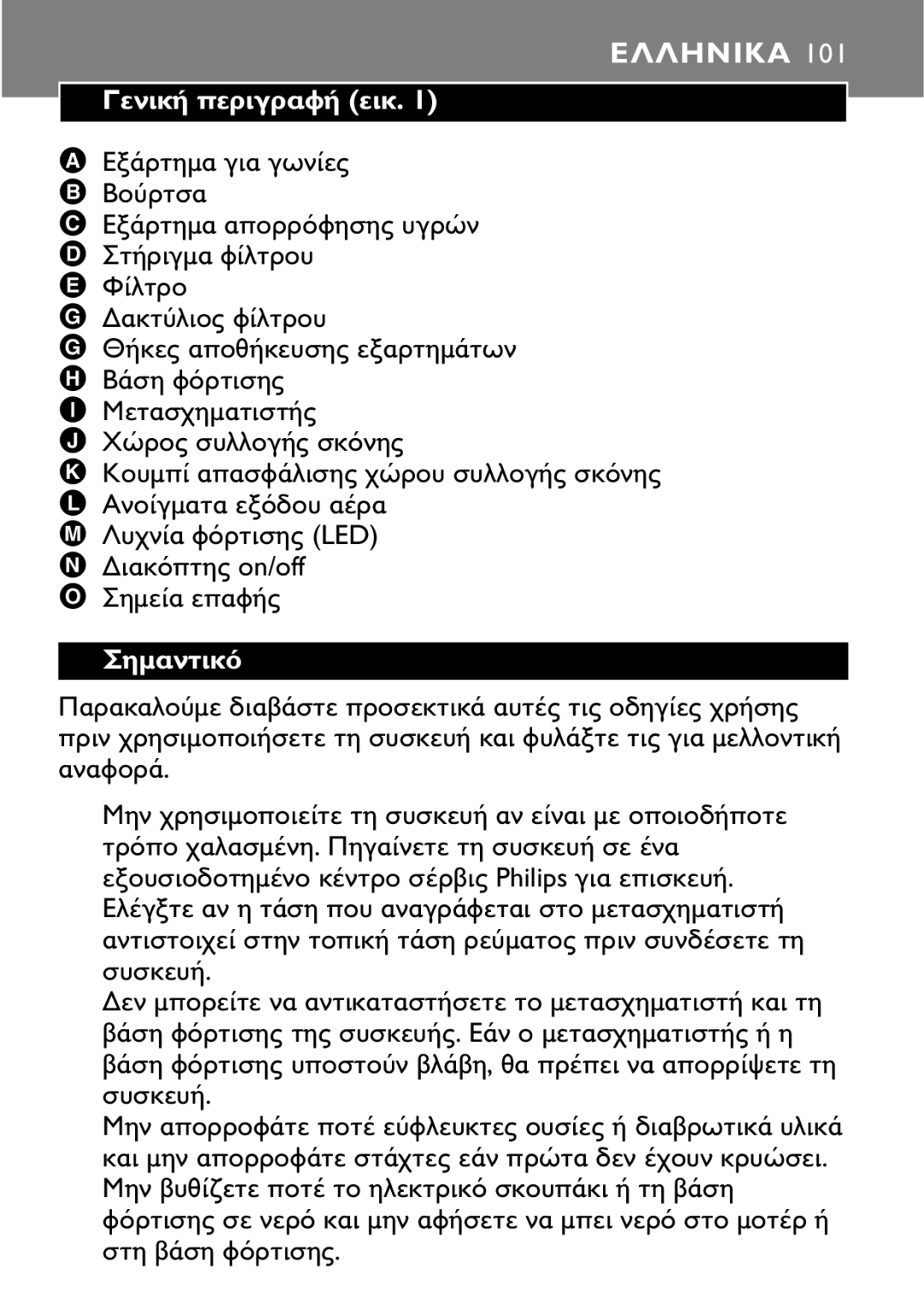 Philips FC6055 manual 101 