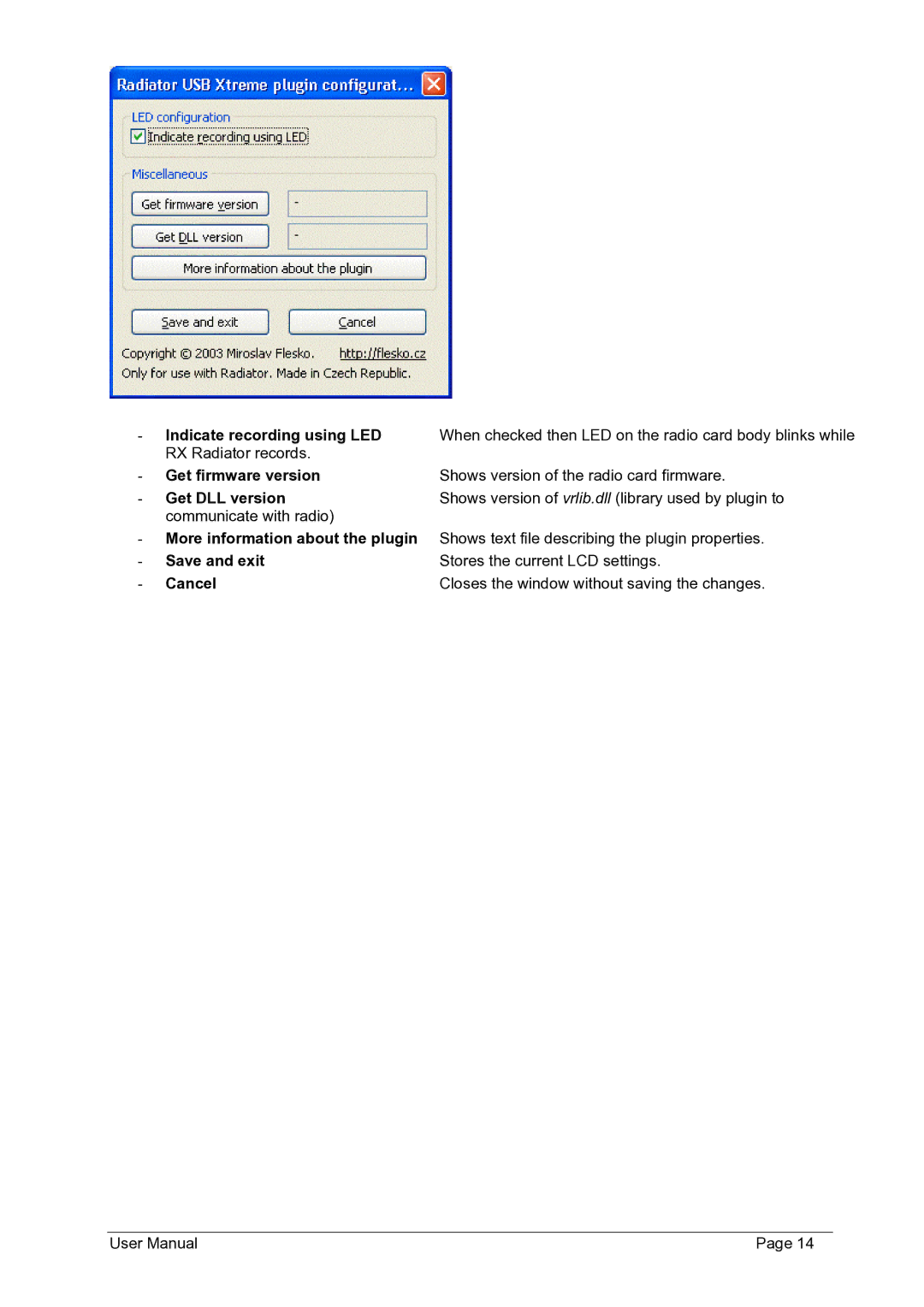 Philips FMU-100 user manual Indicate recording using LED, Get firmware version, Get DLL version 