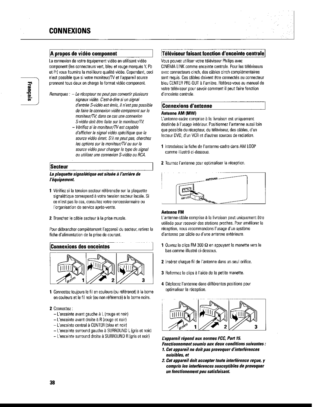 Philips FR999/17 manual 