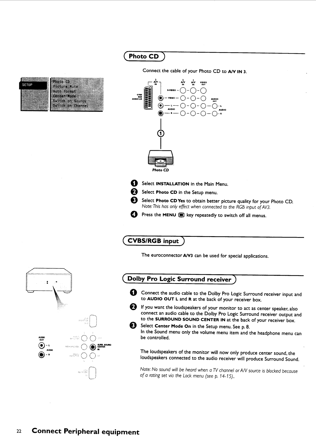 Philips FTR9952/17 manual 