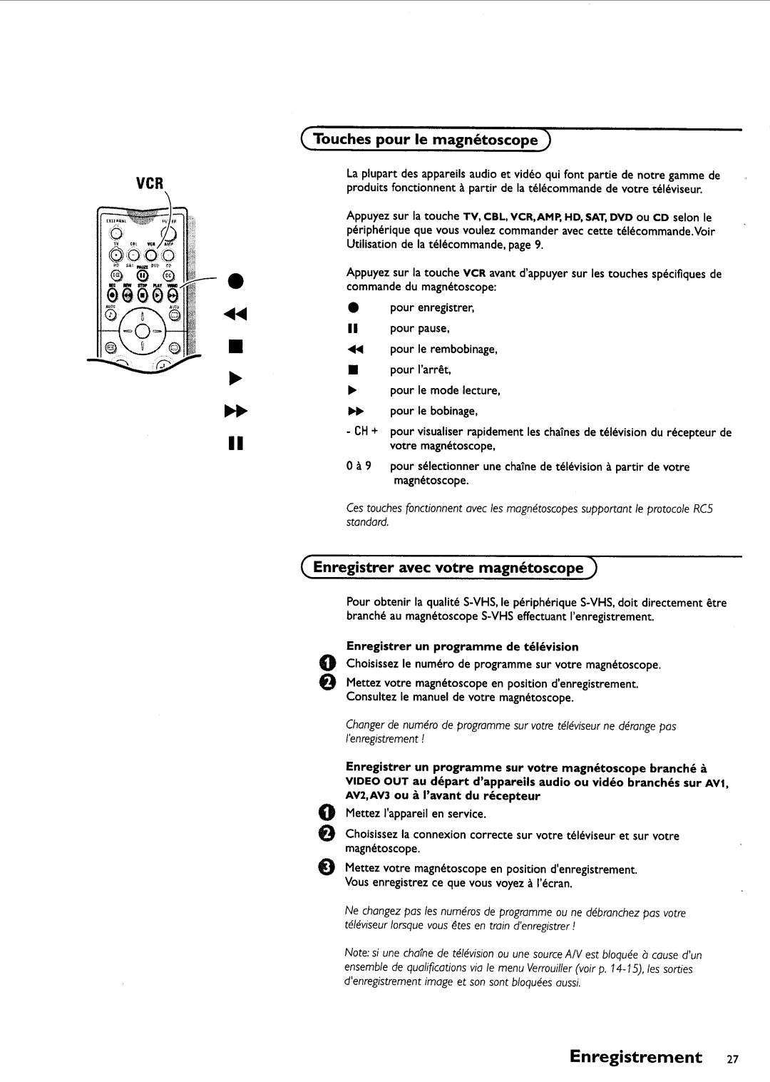 Philips FTR9952/17 manual 