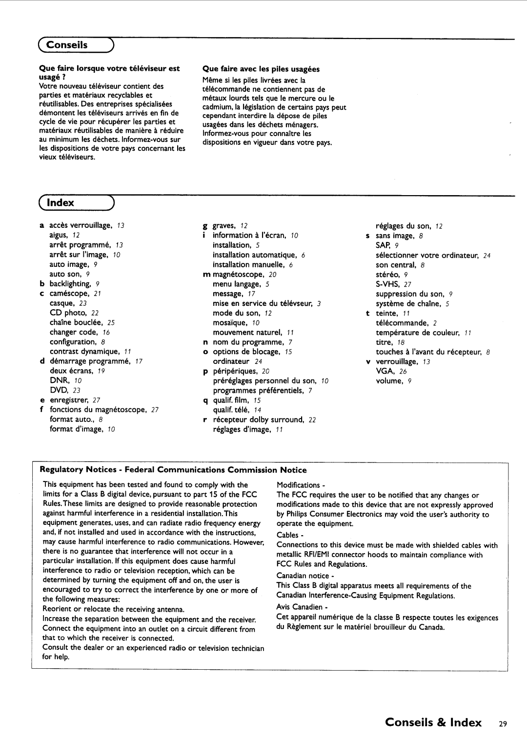 Philips FTR9952/17 manual 