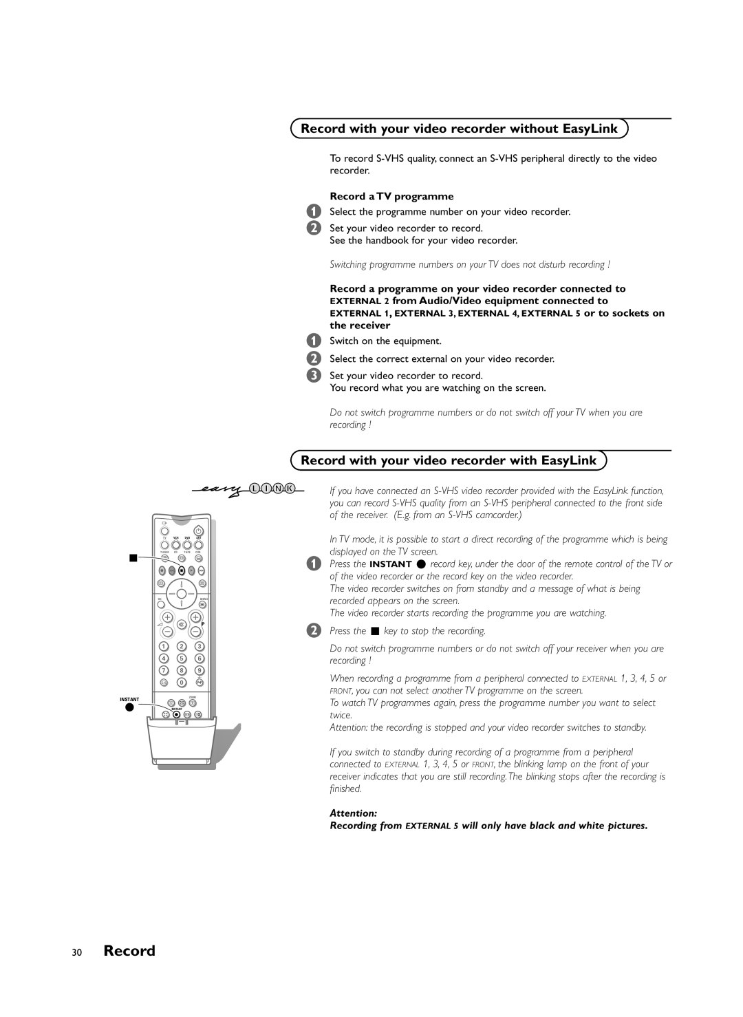 Philips FTR9955/12 manual Record, Twice 