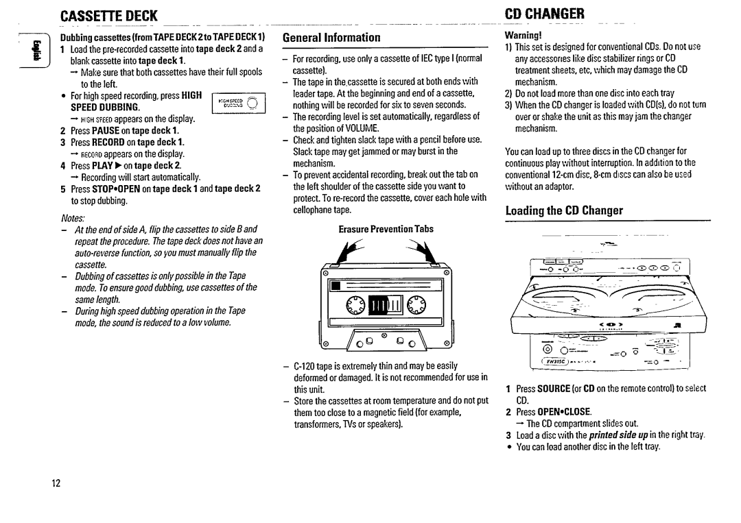 Philips FW 315C manual 