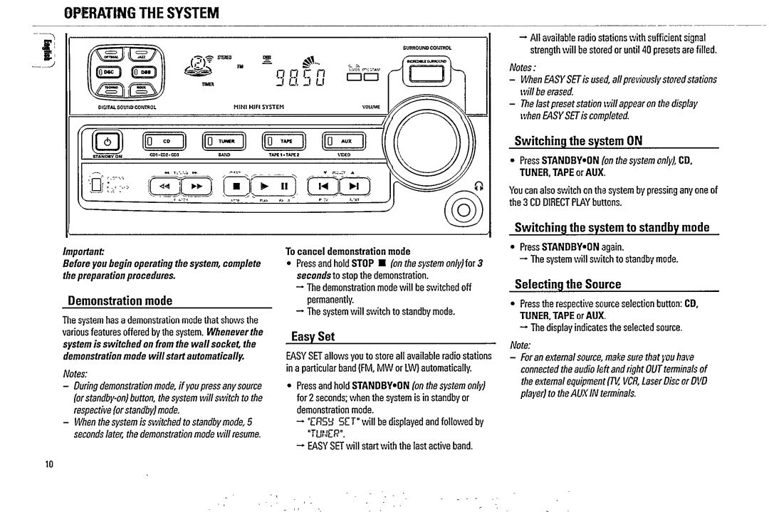 Philips FW 339C, FW 316C manual 