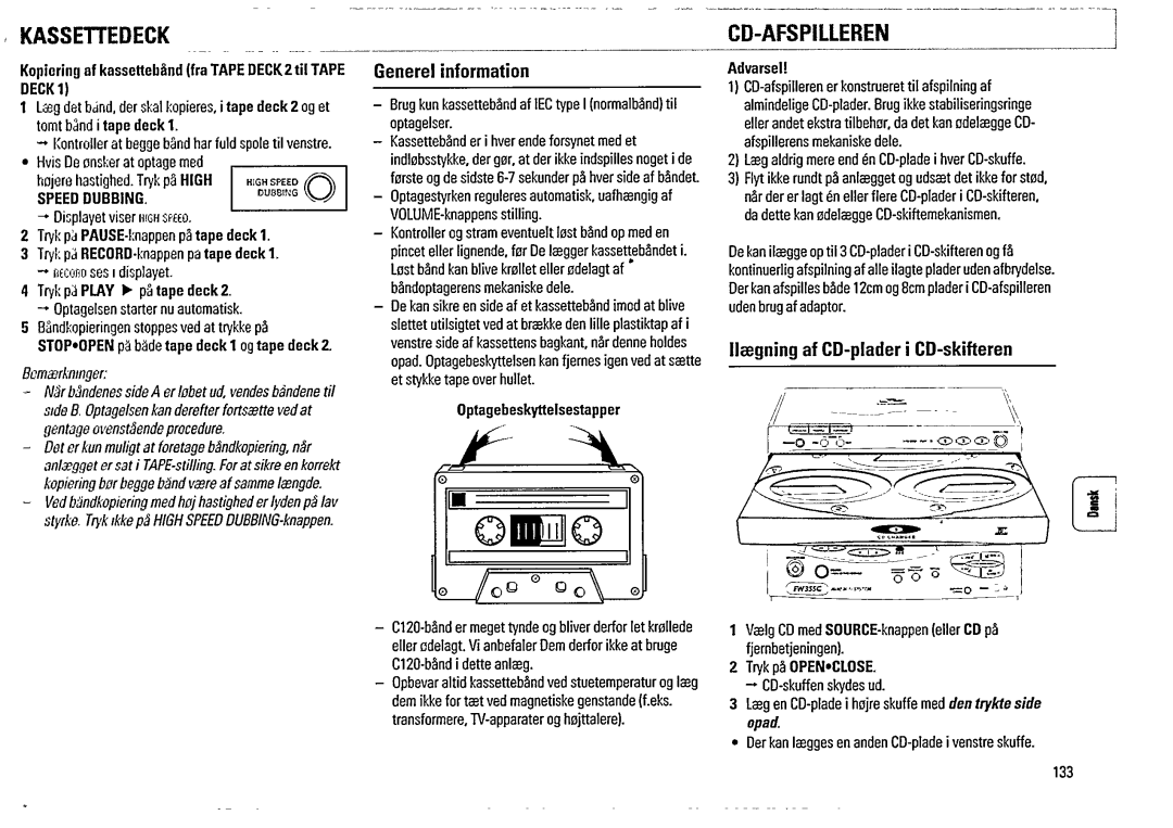 Philips FW 355C manual 