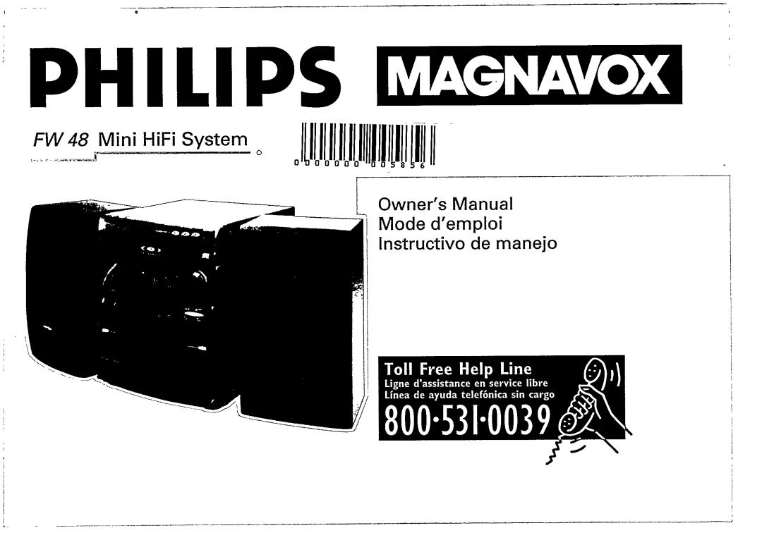 Philips FW 48 manual 