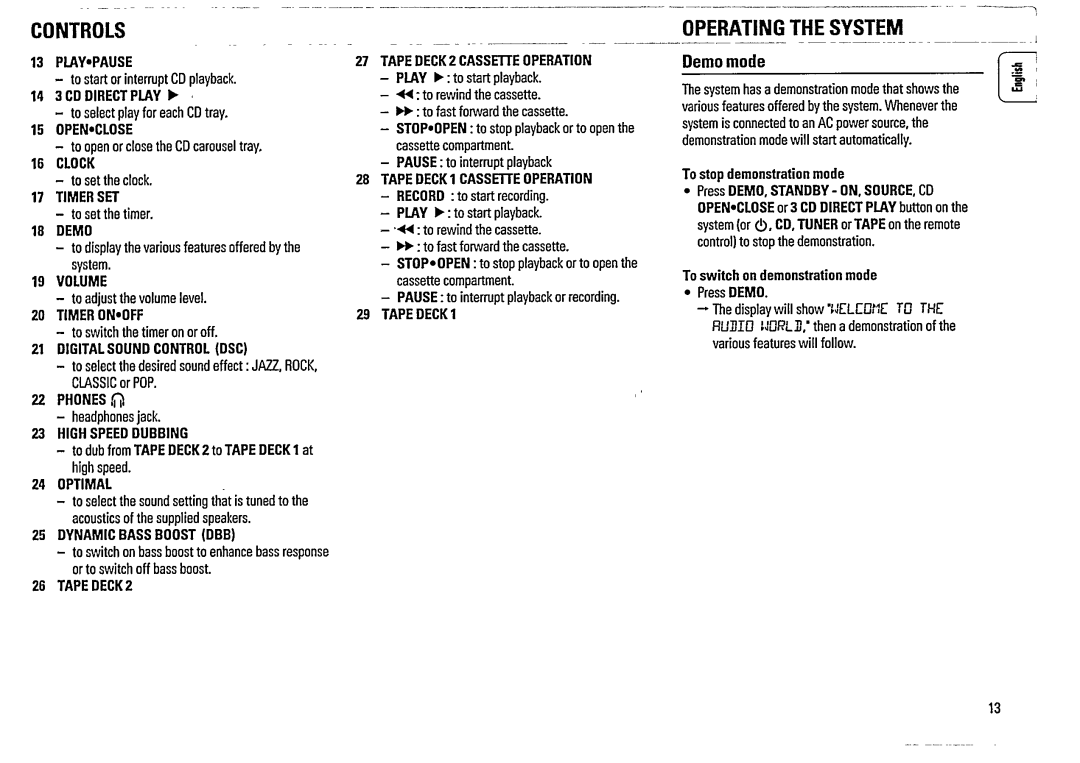 Philips FW 48 manual 