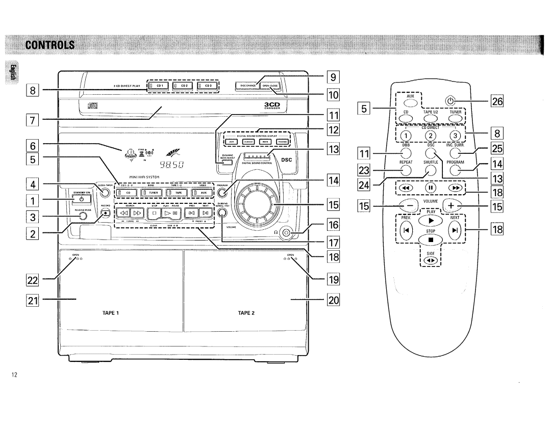 Philips FW 72C manual 