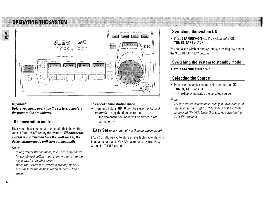 Philips FW 72C manual 