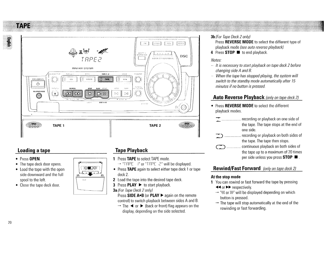 Philips FW 72C manual 