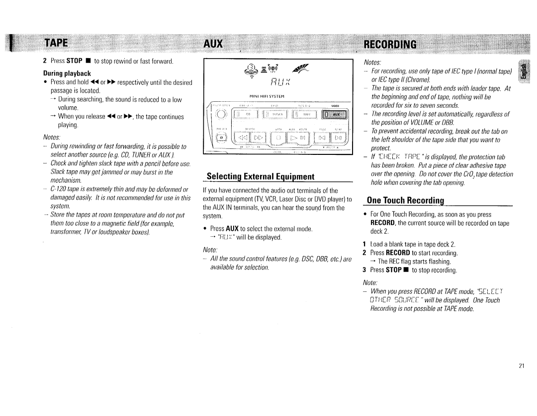 Philips FW 72C manual 