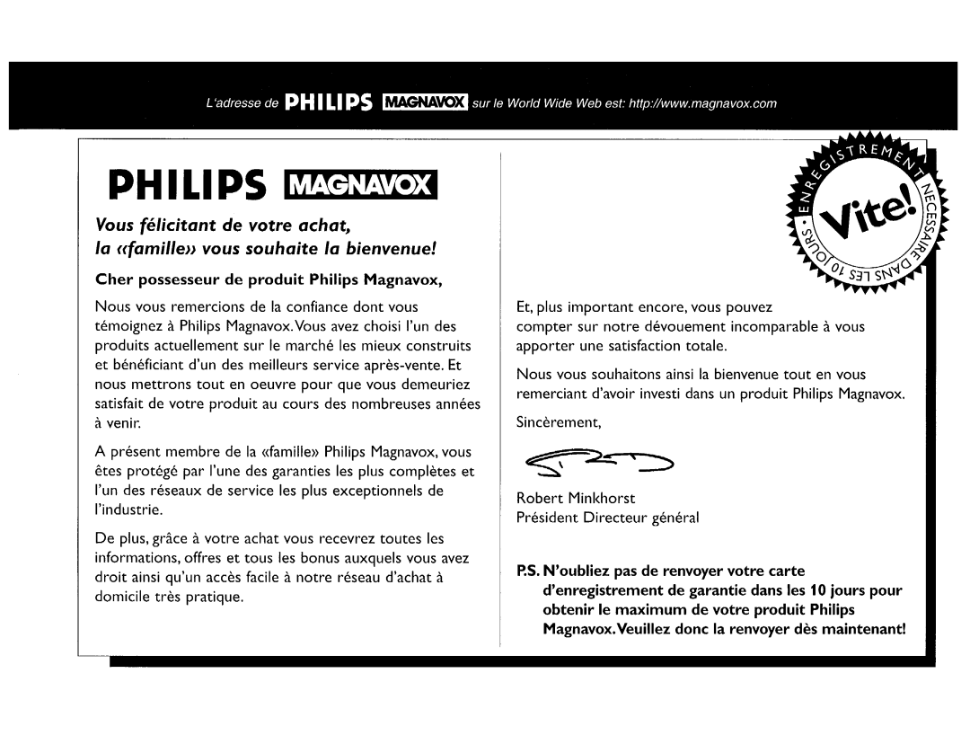 Philips FW 72C manual 