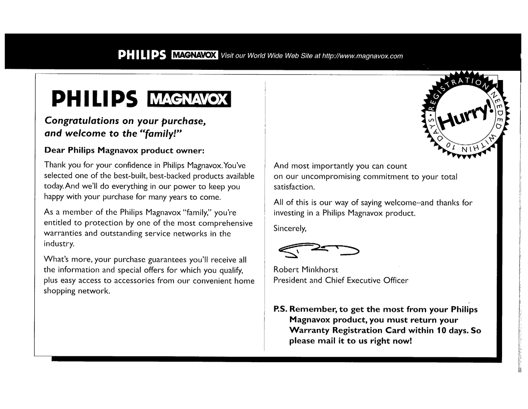 Philips FW 72C manual 