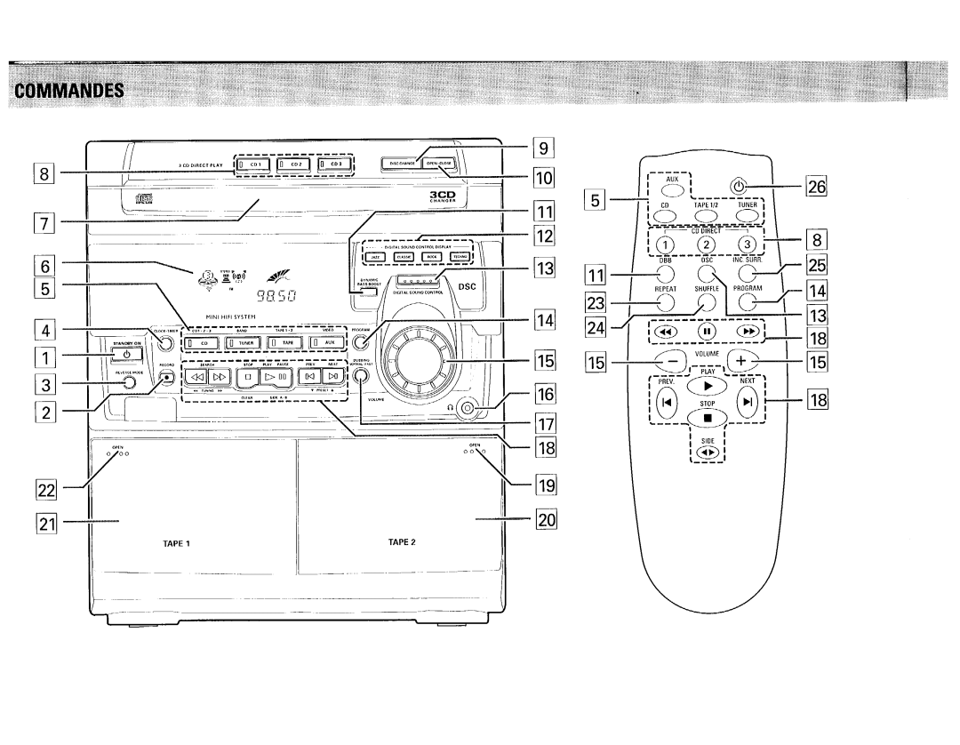 Philips FW 72C manual 