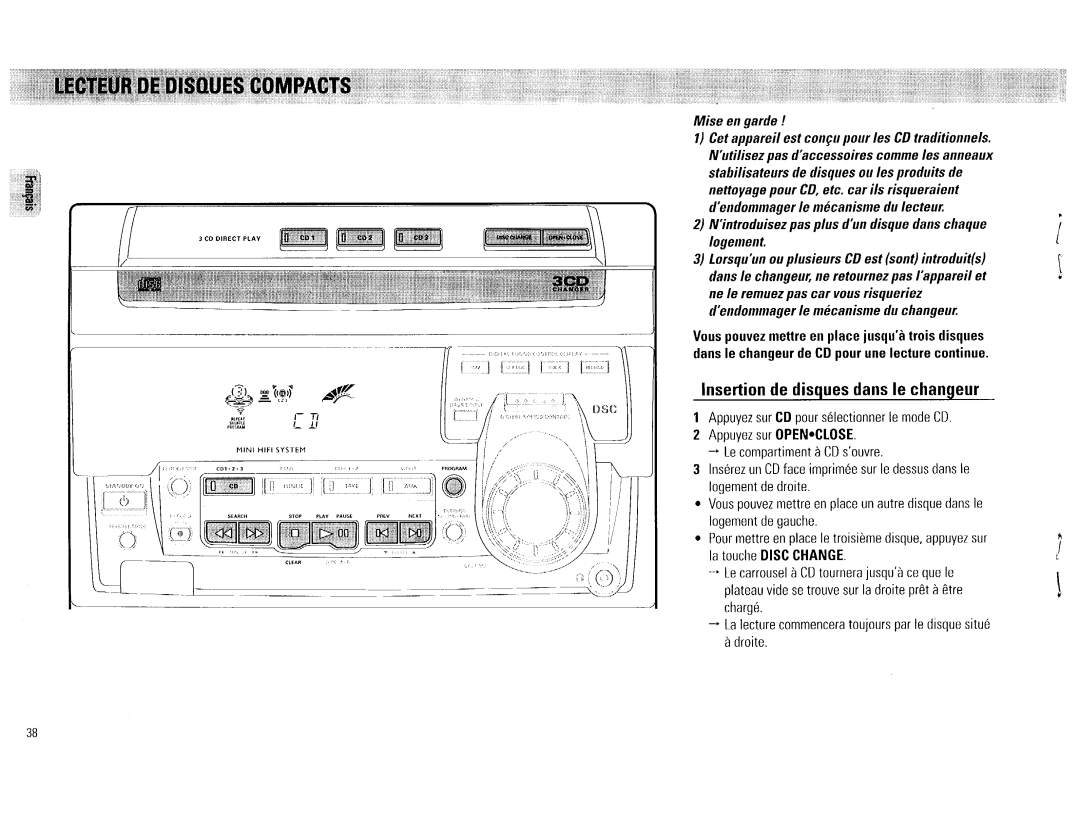 Philips FW 72C manual 