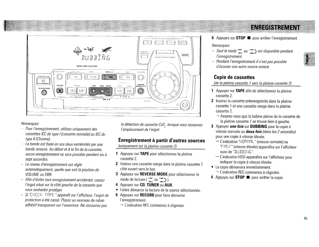 Philips FW 72C manual 