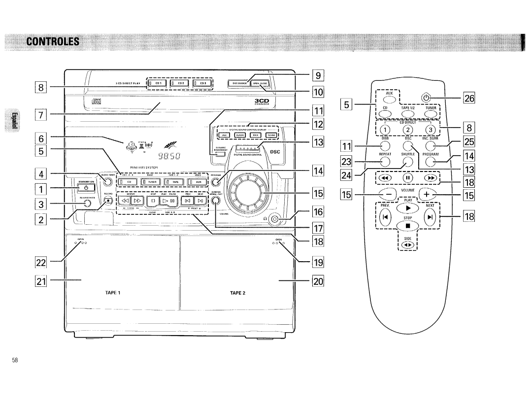 Philips FW 72C manual 