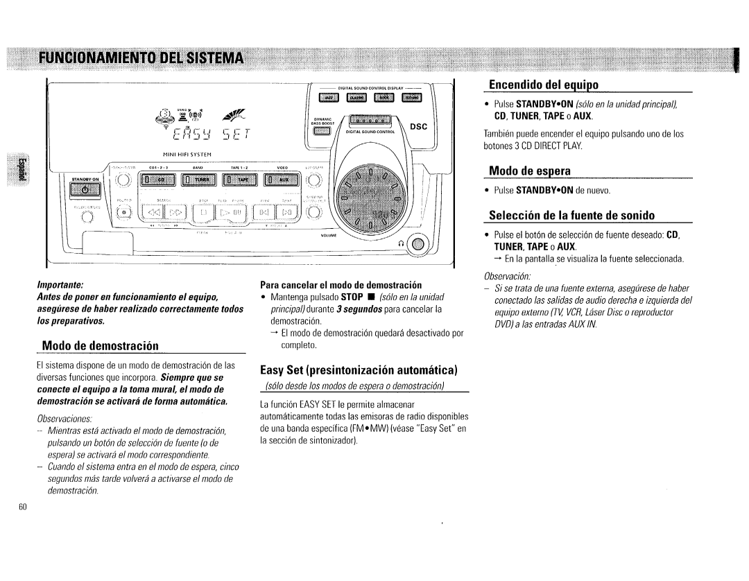 Philips FW 72C manual 