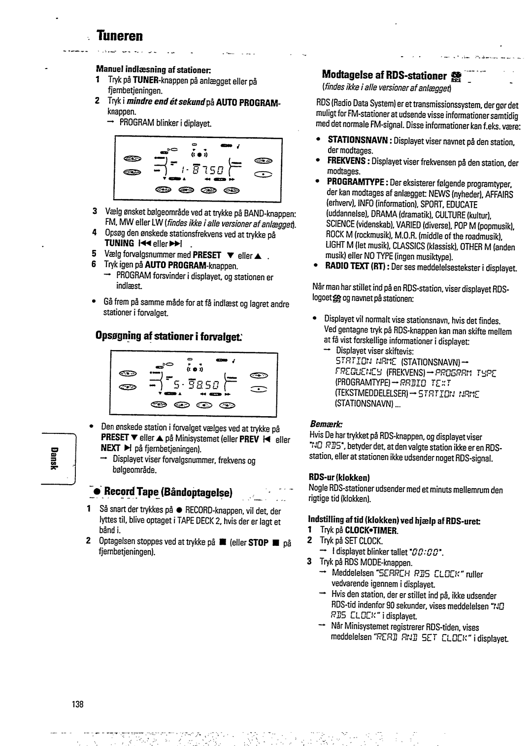 Philips FW 730C manual 