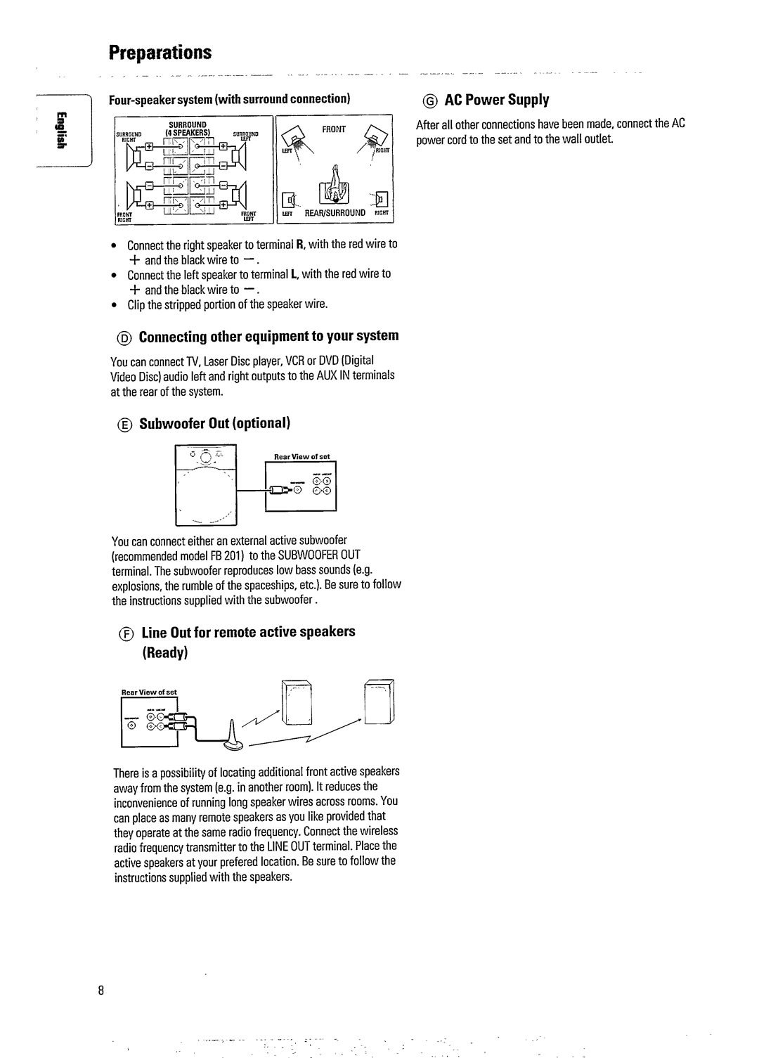 Philips FW 750C manual 