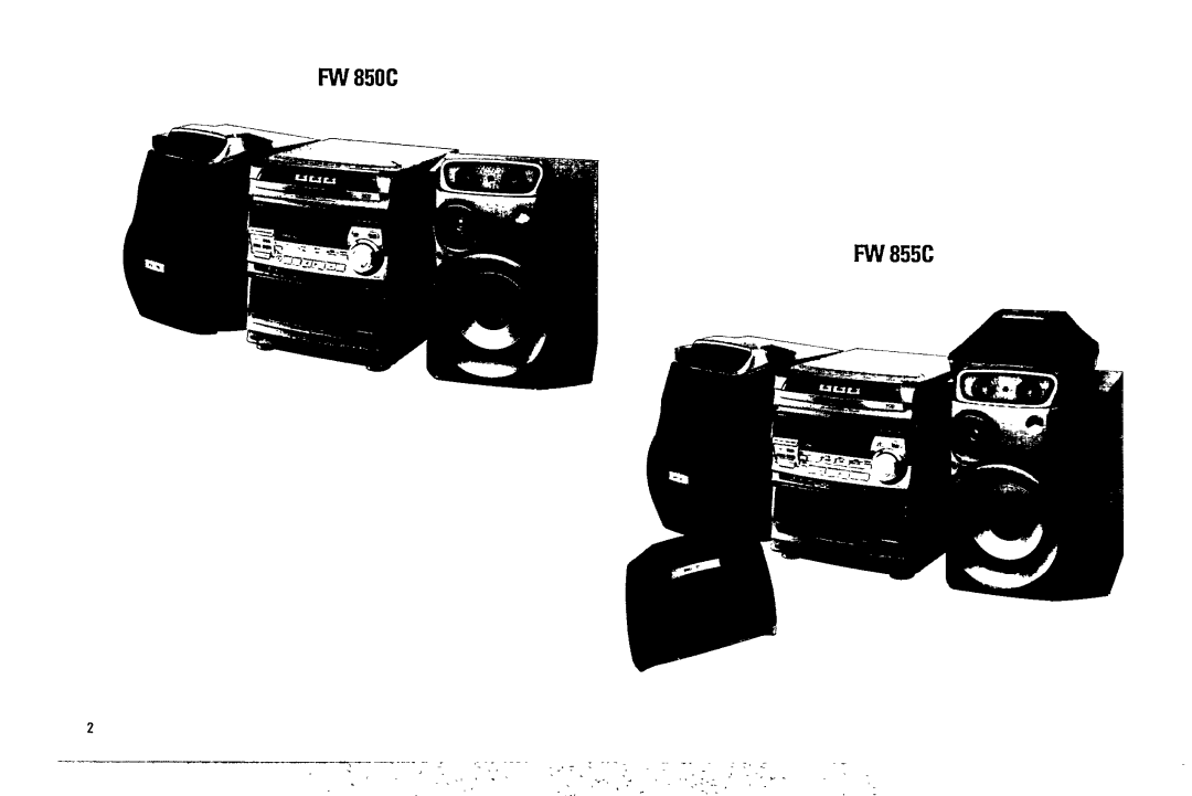 Philips FW 850C, FW855C manual 