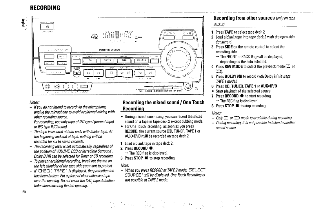 Philips FW 850C, FW855C manual 