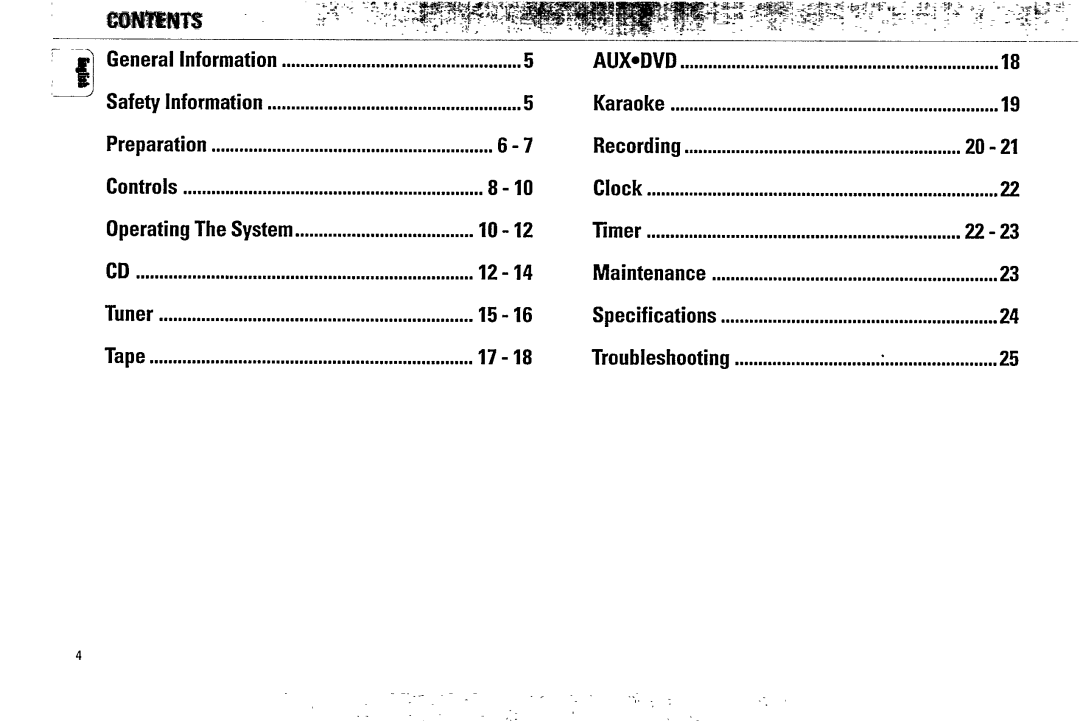 Philips FW 850C, FW855C manual 