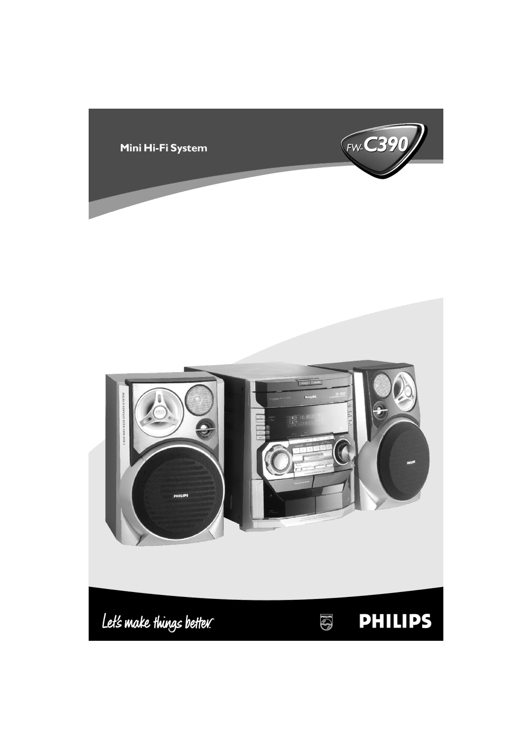 Philips FW-C390 manual 