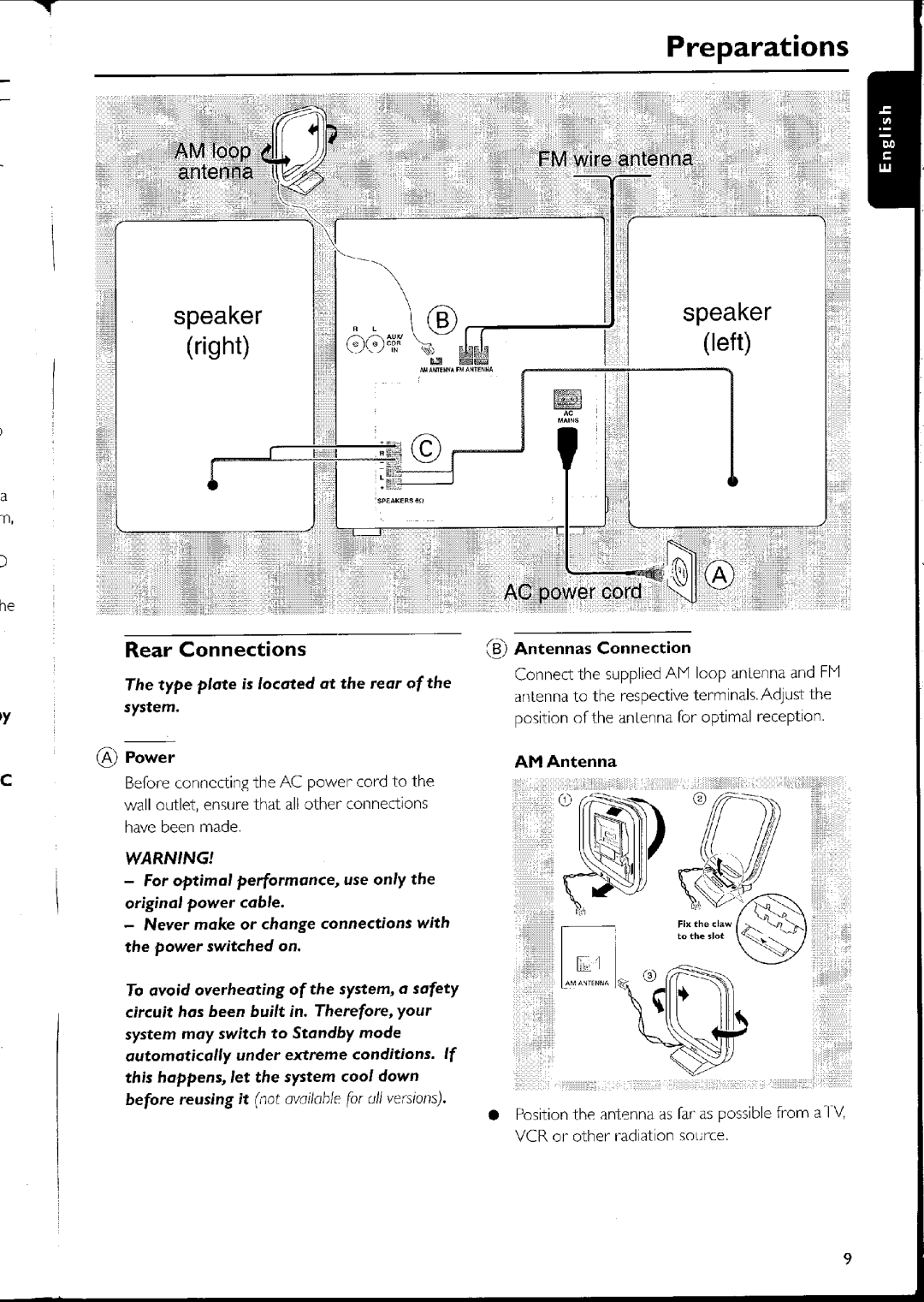 Philips FW-C500 manual 