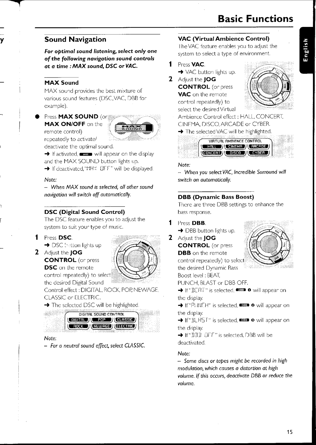 Philips FW-C500 manual 