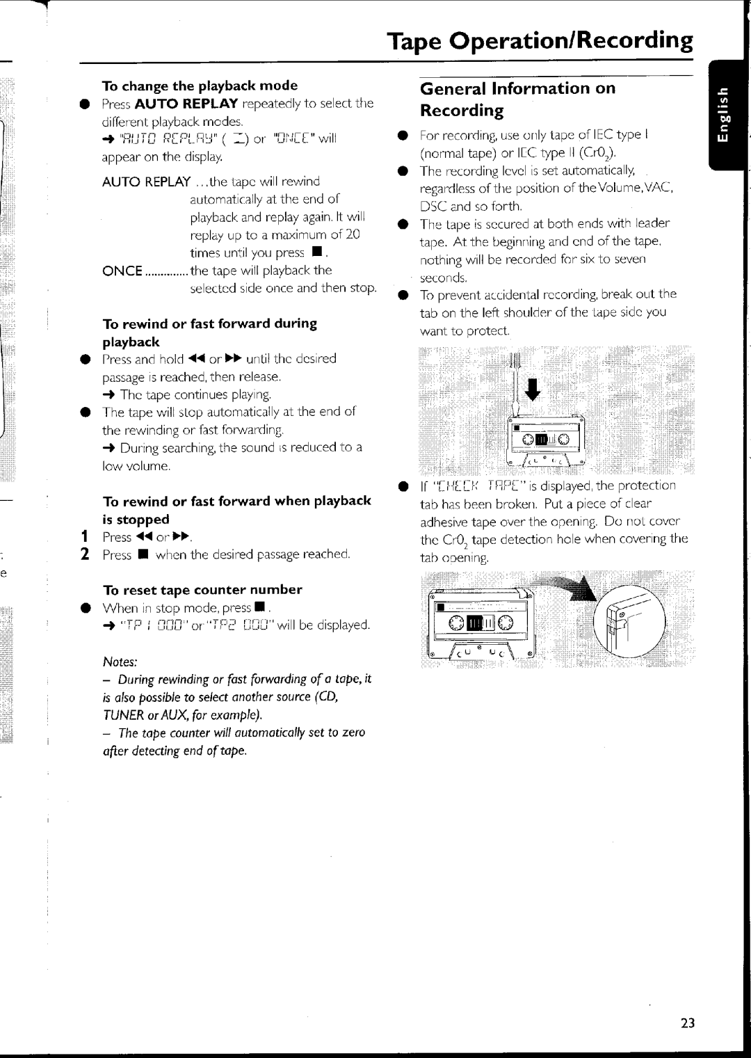 Philips FW-C500 manual 