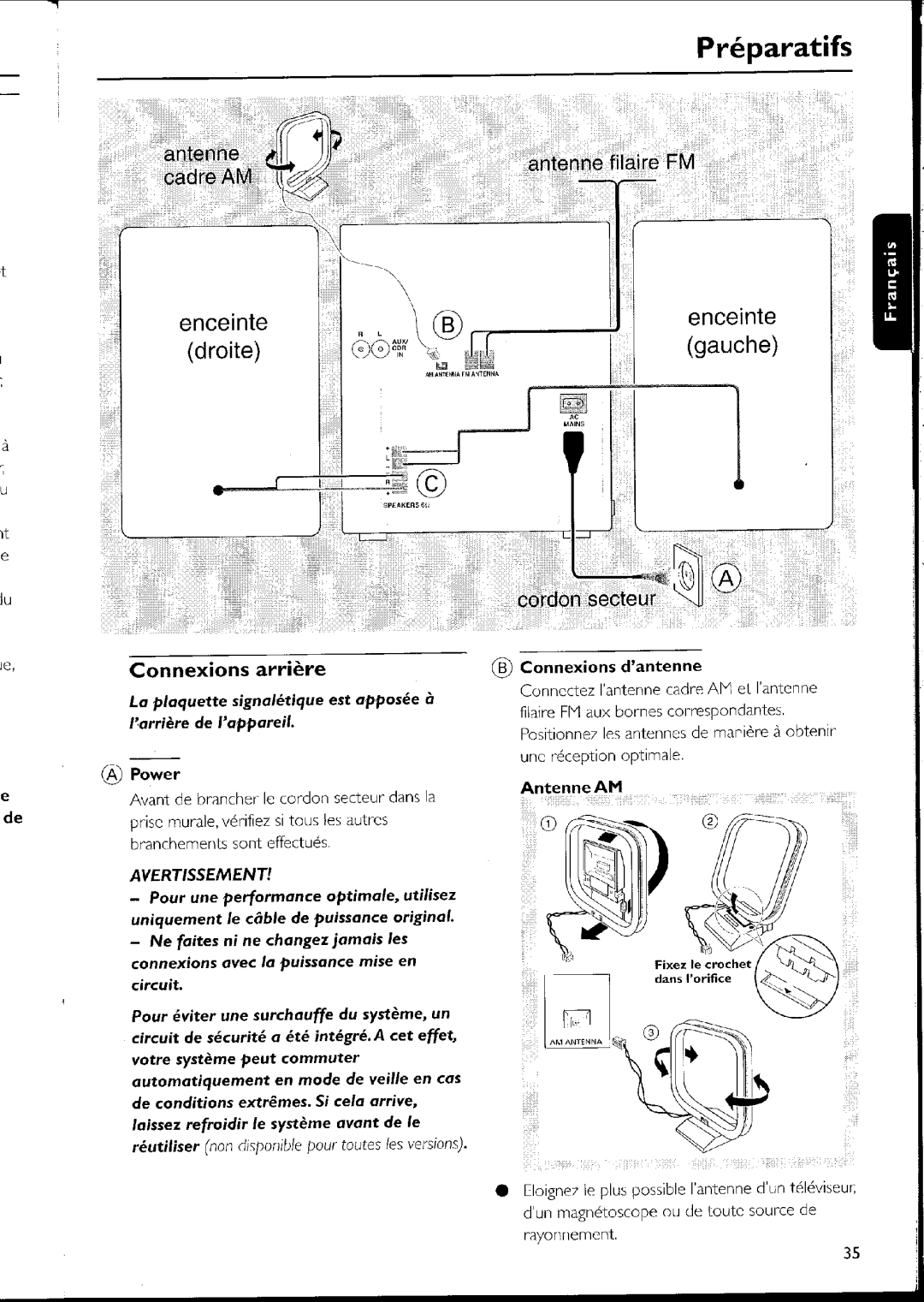 Philips FW-C500 manual 