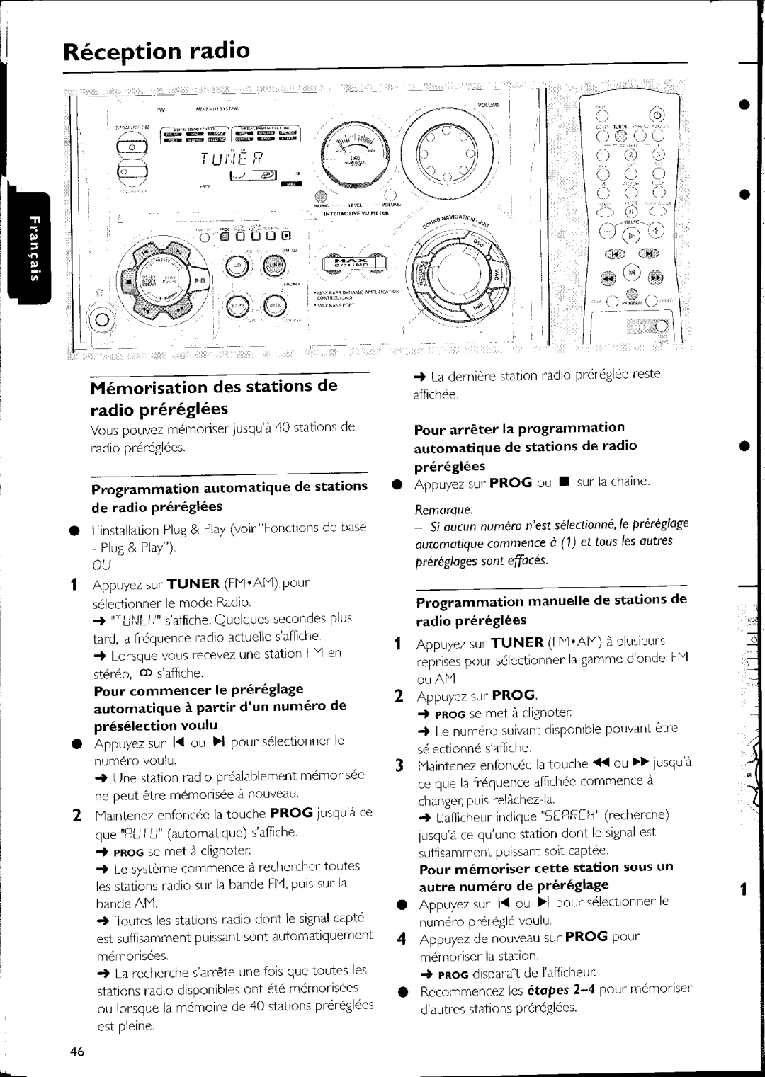 Philips FW-C500 manual 