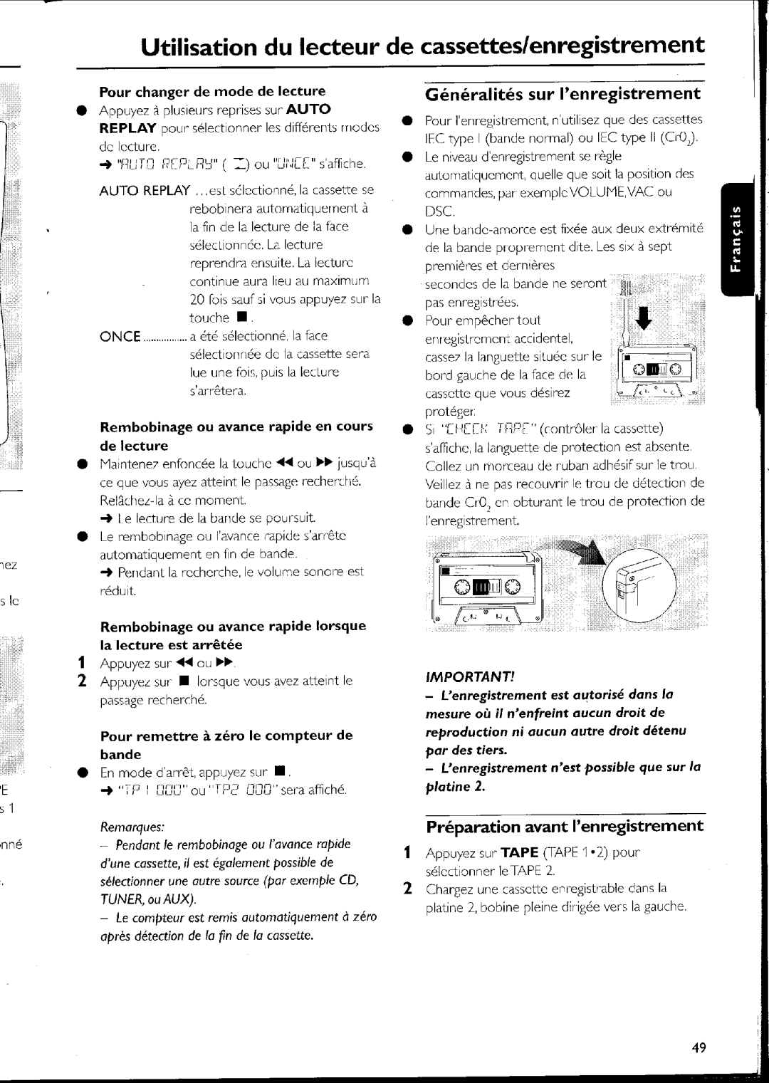 Philips FW-C500 manual 