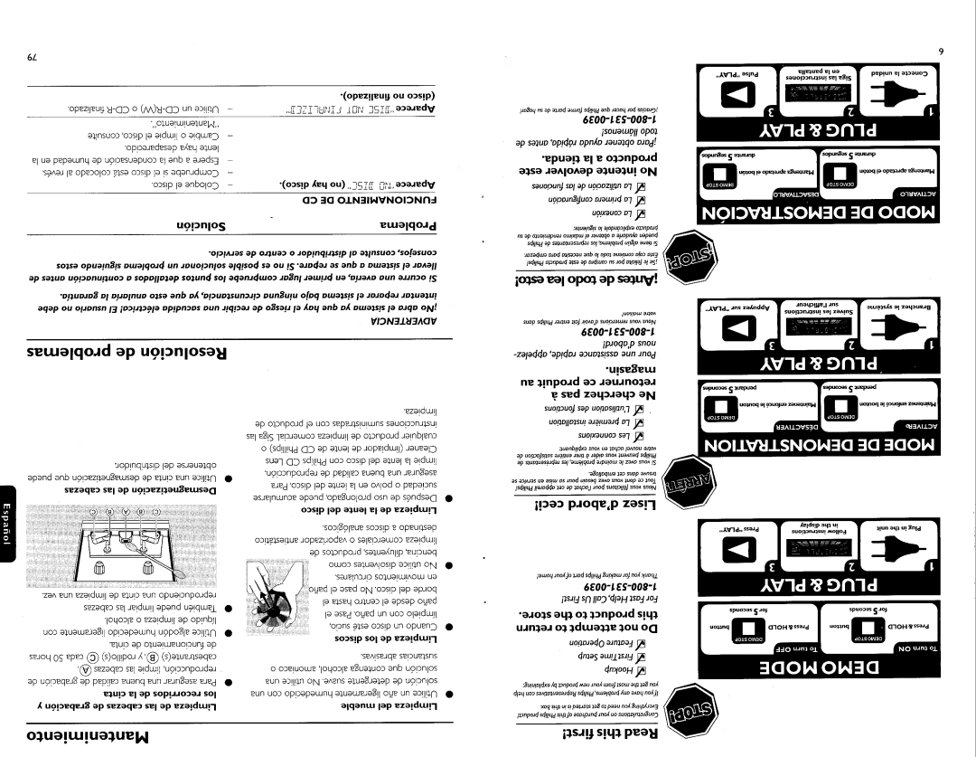 Philips FW-C700 manual 