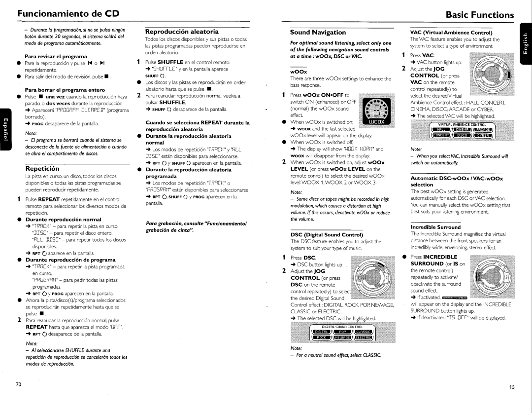 Philips FW-C700 manual 