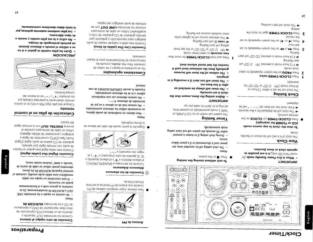 Philips FW-C700 manual 