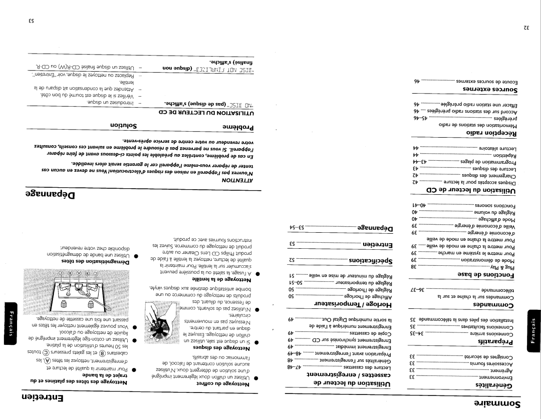 Philips FW-C700 manual 