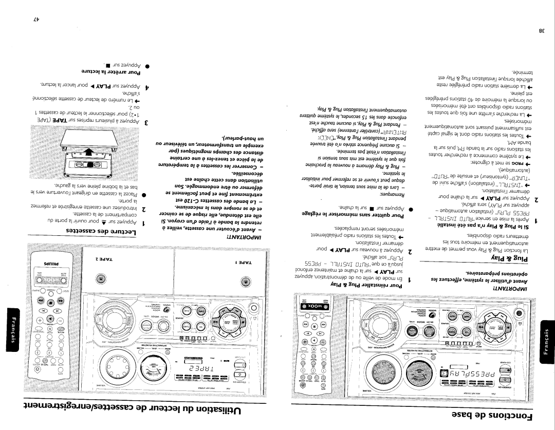 Philips FW-C700 manual 