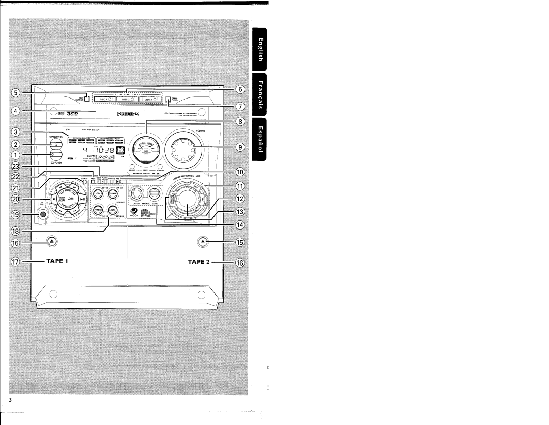 Philips FW-C700 manual 