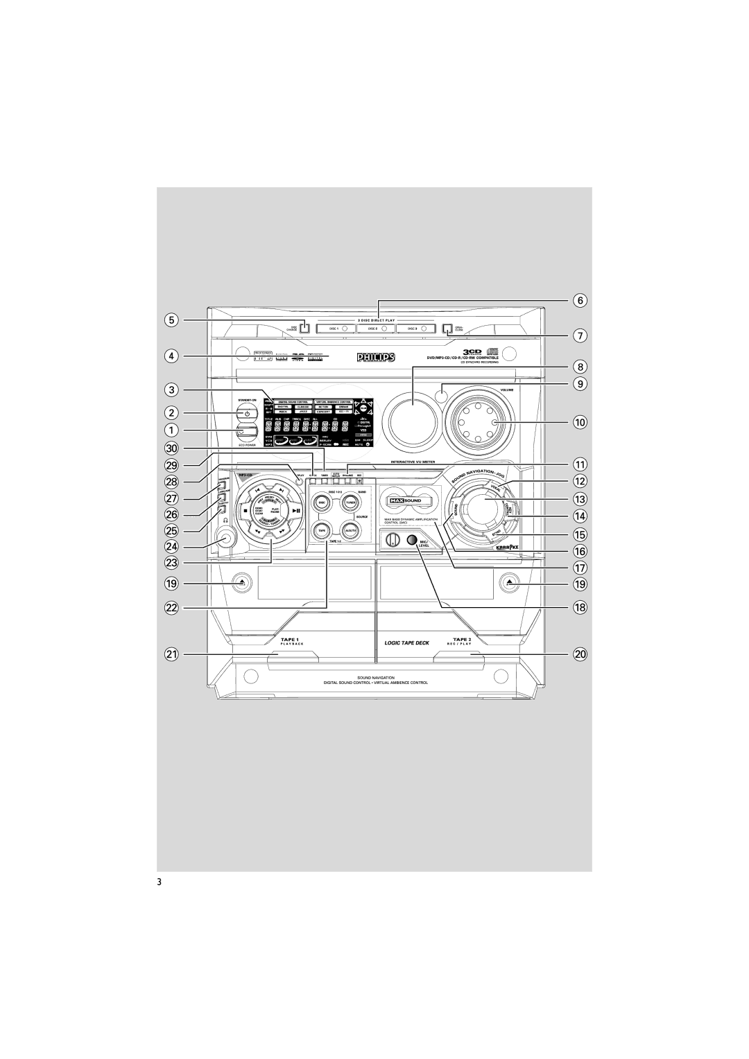 Philips FW-D550 manual 