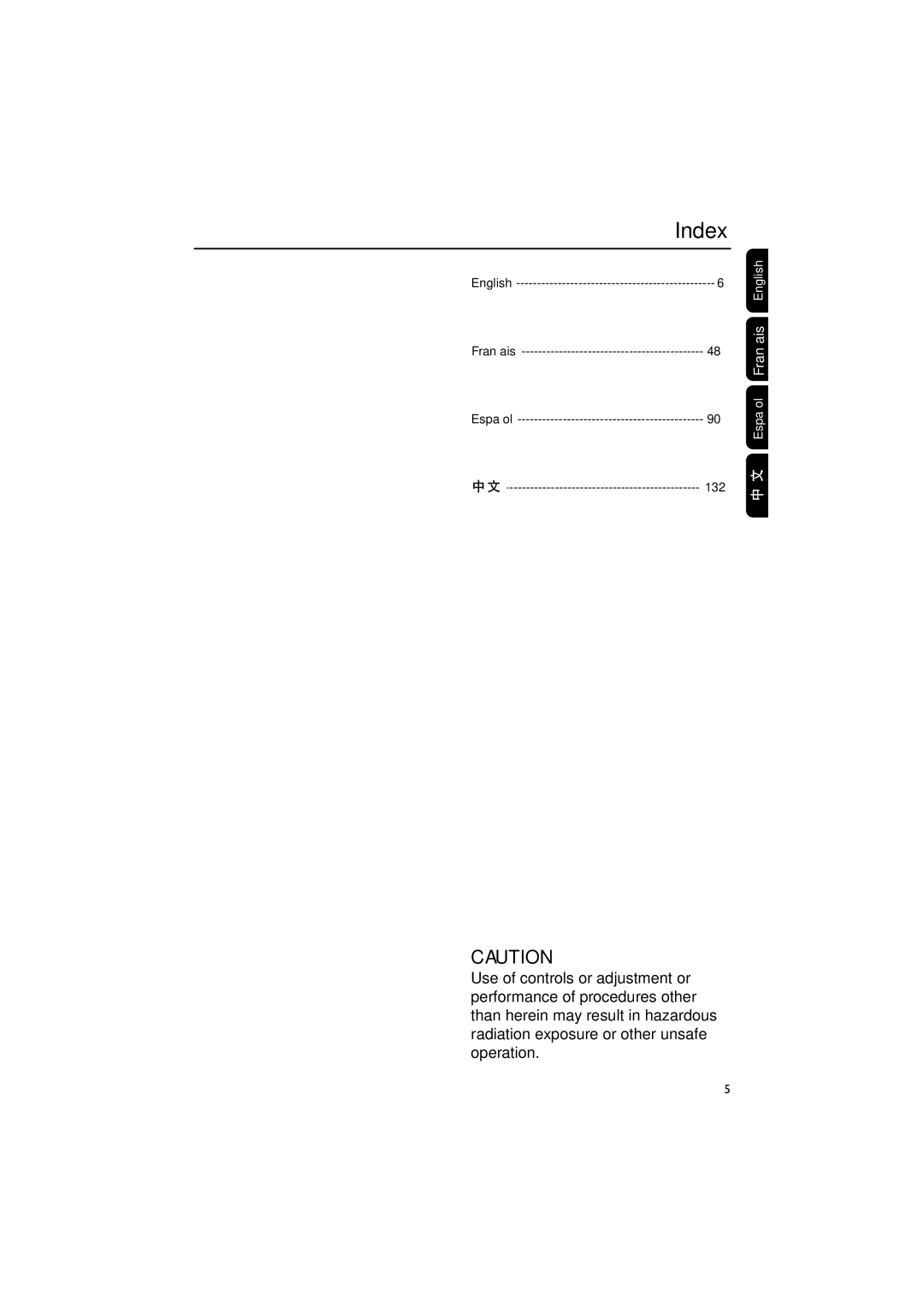 Philips FW-D550 manual Index, 132 