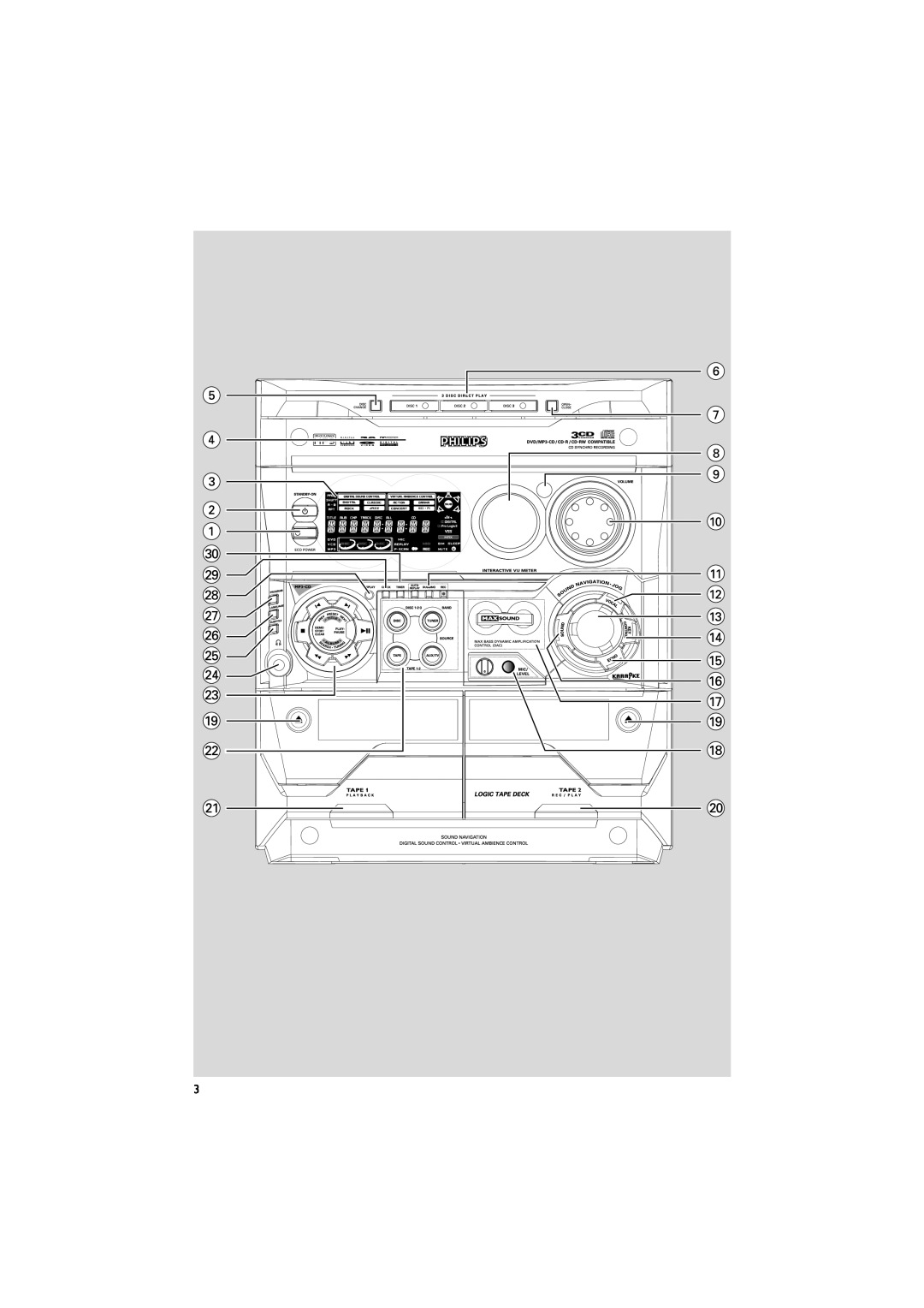 Philips FW-D550 manual 