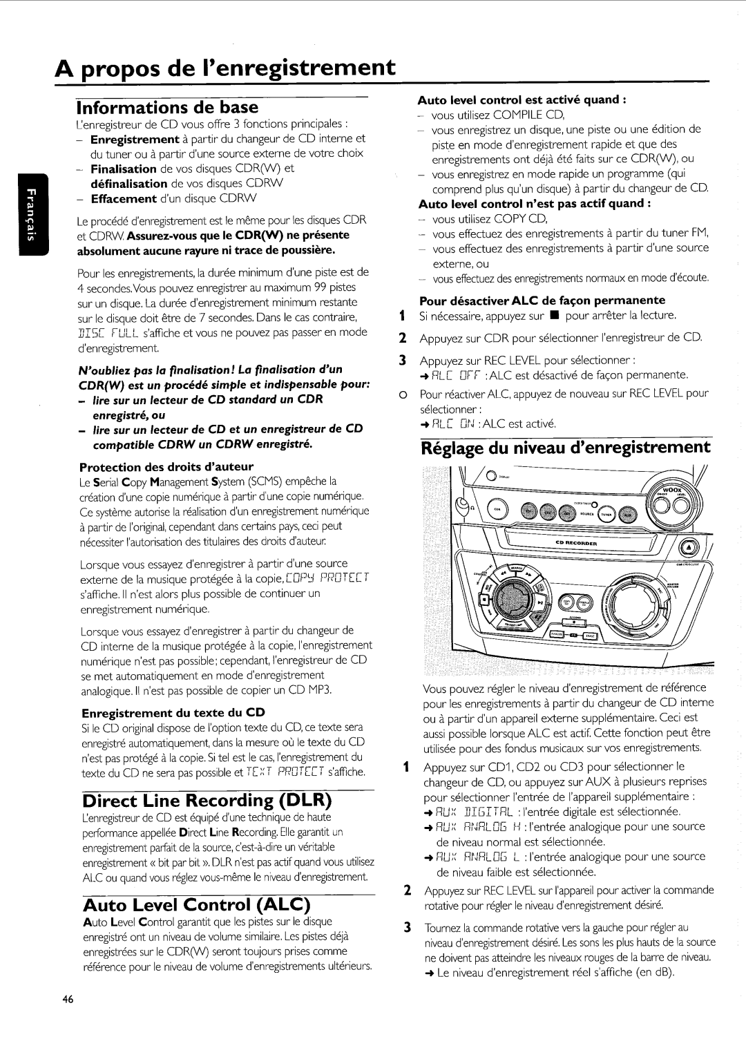 Philips FW-R55 manual 