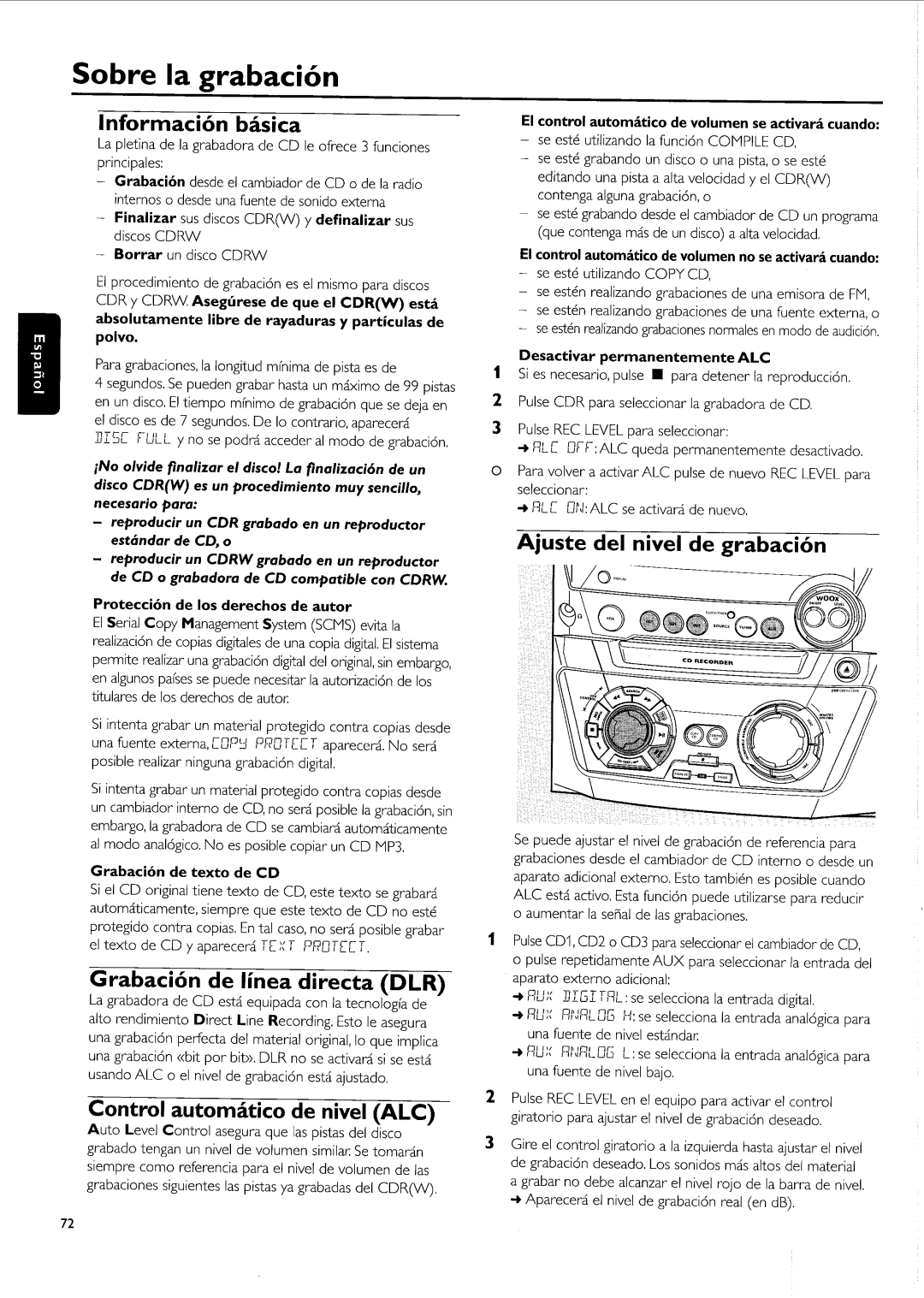 Philips FW-R55 manual 