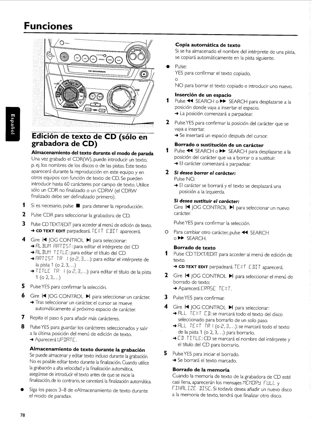 Philips FW-R55 manual 