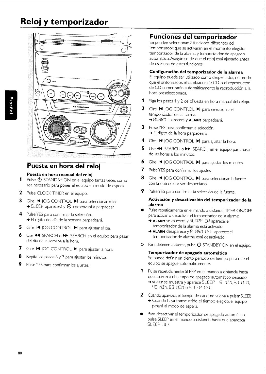 Philips FW-R55 manual 