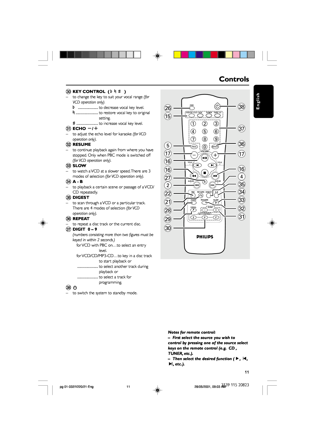 Philips FW-V220/21 manual 