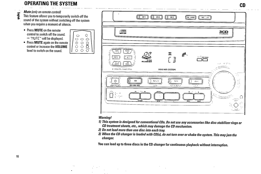 Philips FW338C, FW62C manual 